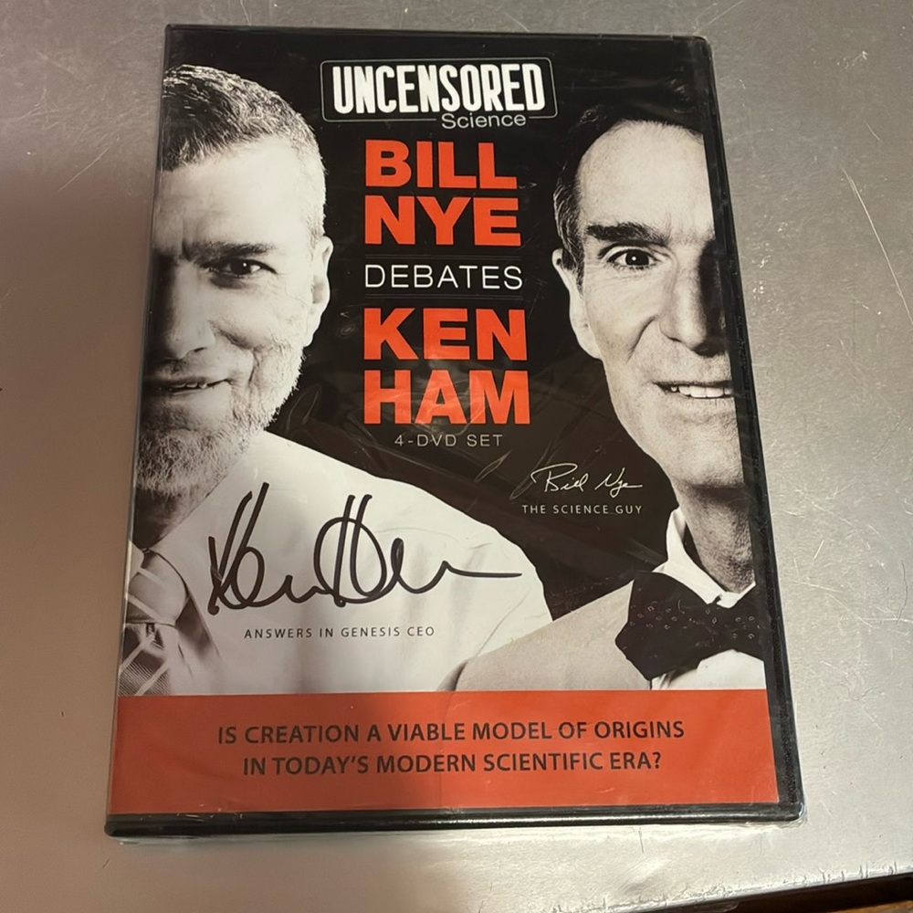 Bill Nye Debates Ken Ham 4-DVD Set
